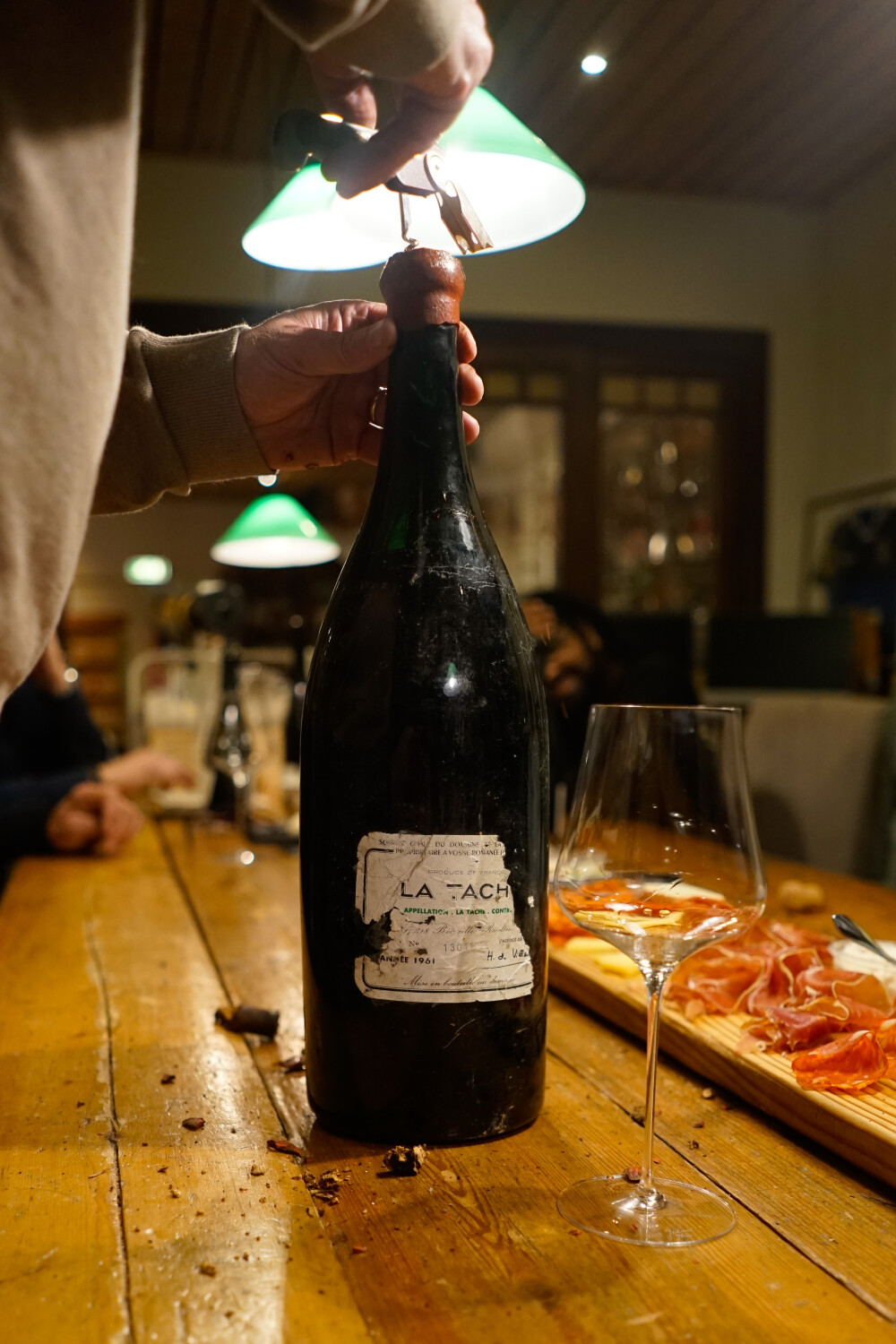 Verkostung der Domaine de la Romanee Conti La Tache 1961